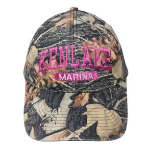 Ken Lake Marina Slideback Baseball Cap Multi One Size Adjustable Embroidered CSI
